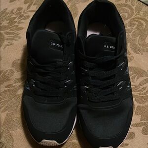 U.S. Polo Assn. Men's Black Athletic Sneakers